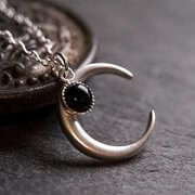 Witch Moon Black Onyx Necklace