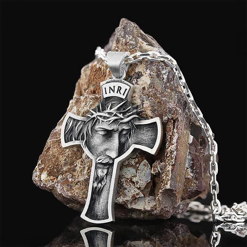 "Tolerance and Compassion" - Religious Crucifix Necklace