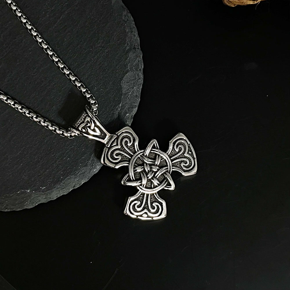 Men's Celtic Kink Stainless Steel Pendant