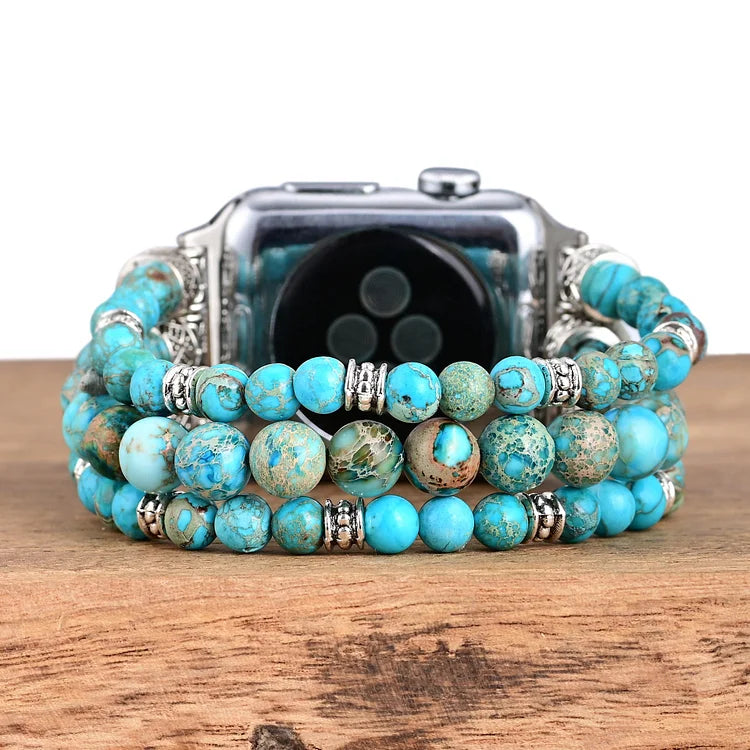 Colored Emperor Stone Watch Straps Bracelet