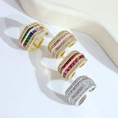 Bohemia Fashion Trendy Multi-Stones Ring