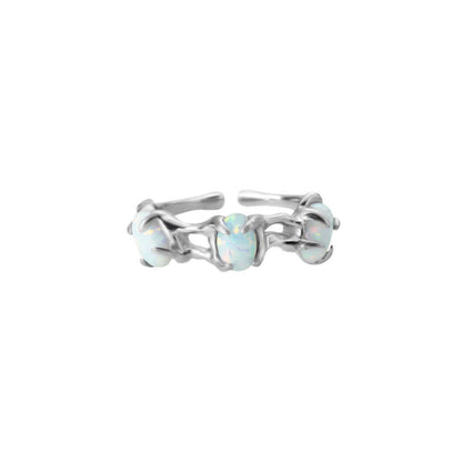 Natural Opal Irregular Ring