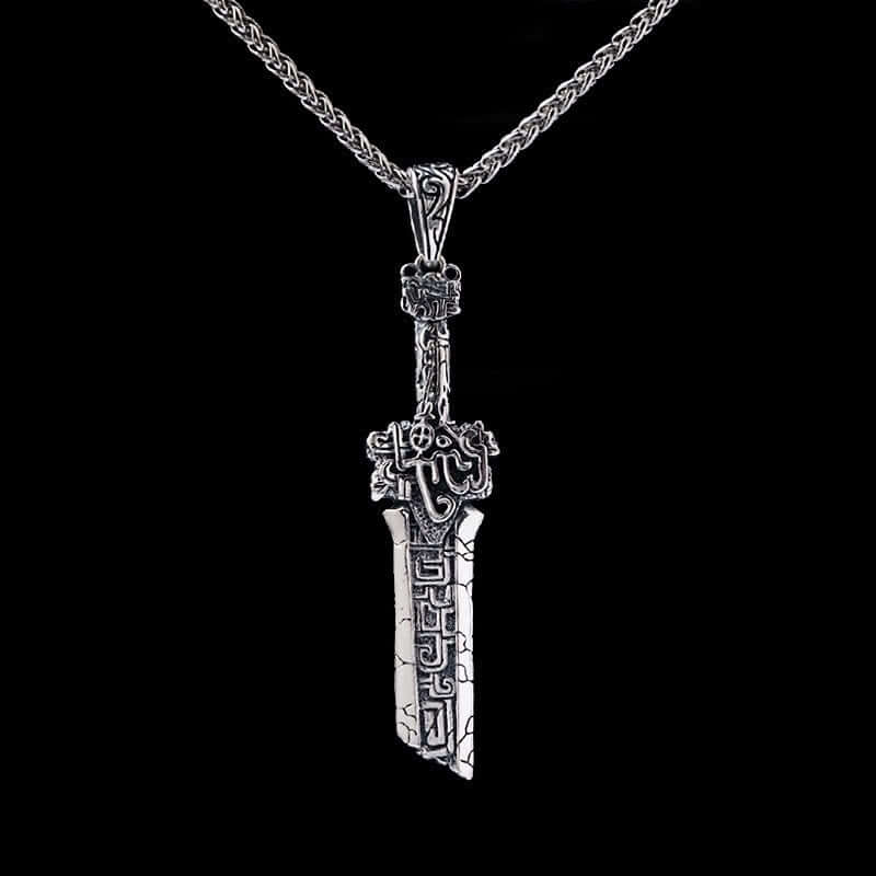 Ancient Sword Retro Domineering Necklace