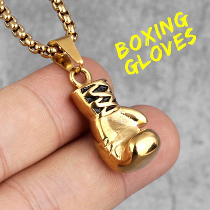 Be Brave - Boxing Gloves Necklace