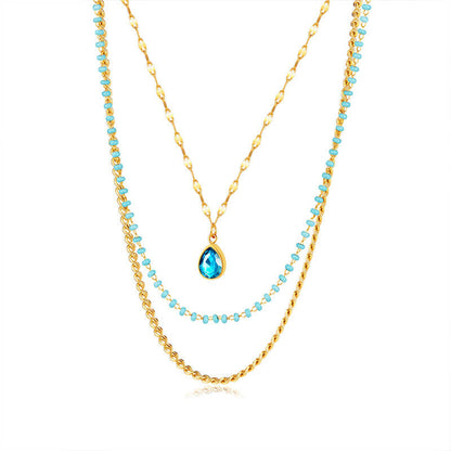 Stylish and Bohemian Style with Multi-layered Necklaces