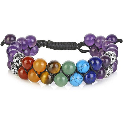 Colorful Orgone Chakra Healing Bracelet