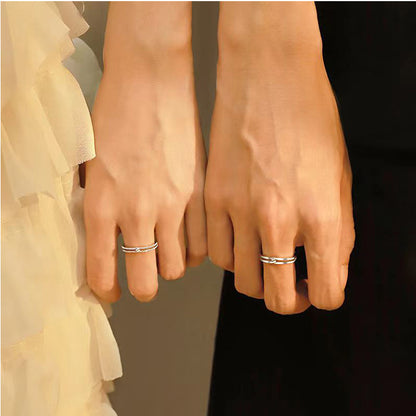 'Have You All Your Life' Simple Couple Rings