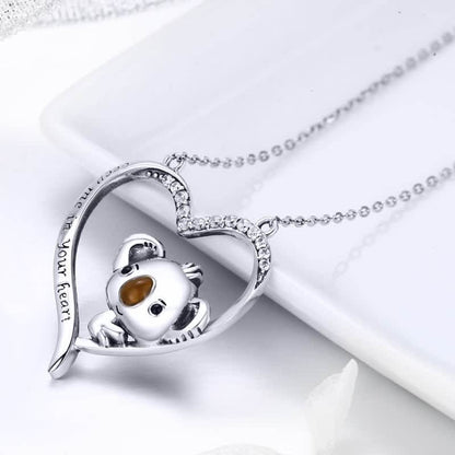 "Cherish Life" - Creative Koala Necklace