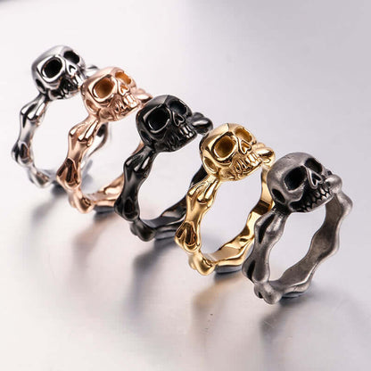 Retro Skull Ring