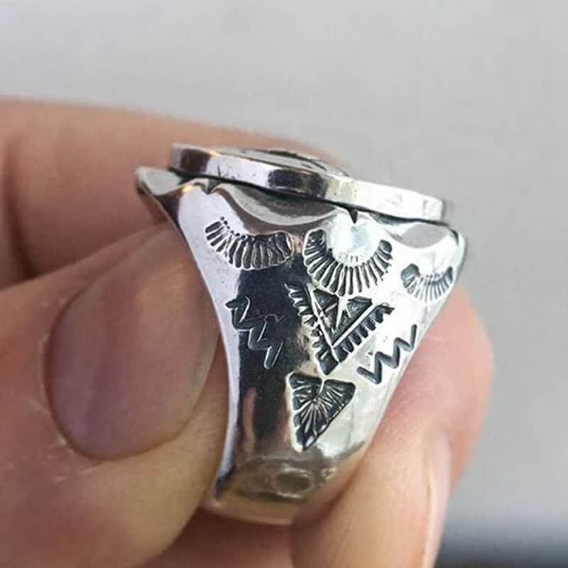 Men's Mexican Hobo Liberty Skull Ring