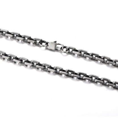 Simple Stackable Sterling Silver Chains-6MM