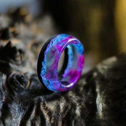 Wood Resin Glow Ring