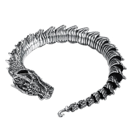 Retro Hip Hop Dragon Bracelet