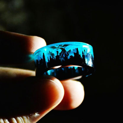 Arctic Glow - Blue Magical Ring