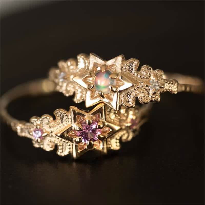 Women's Vintage North Star Opal Ring