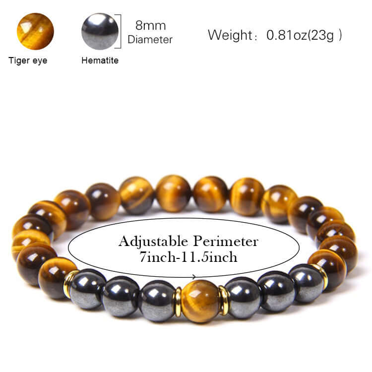 Blue Tiger Eye Protection Bracelet