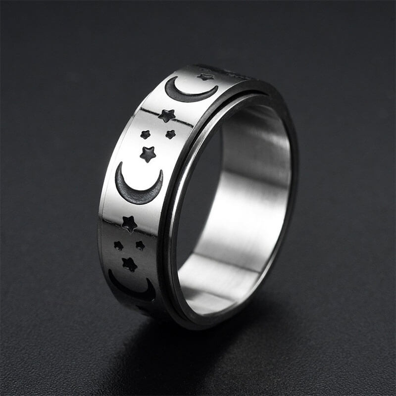 Cute Parttern Rotatable Ring