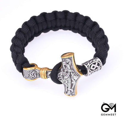 Stainless Steel Thor Hammer Bracelet