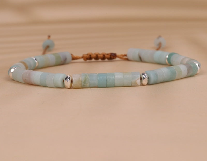 Tianhe Stone Bead Woven Bracelet