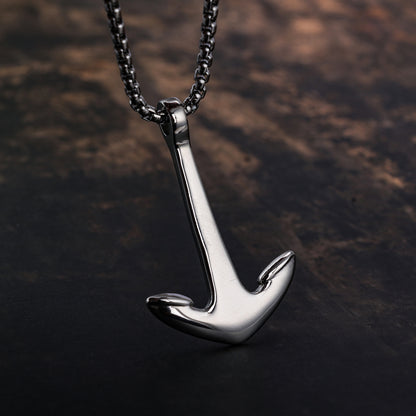 Simple Fashion Anchor Shape Smooth Pendant