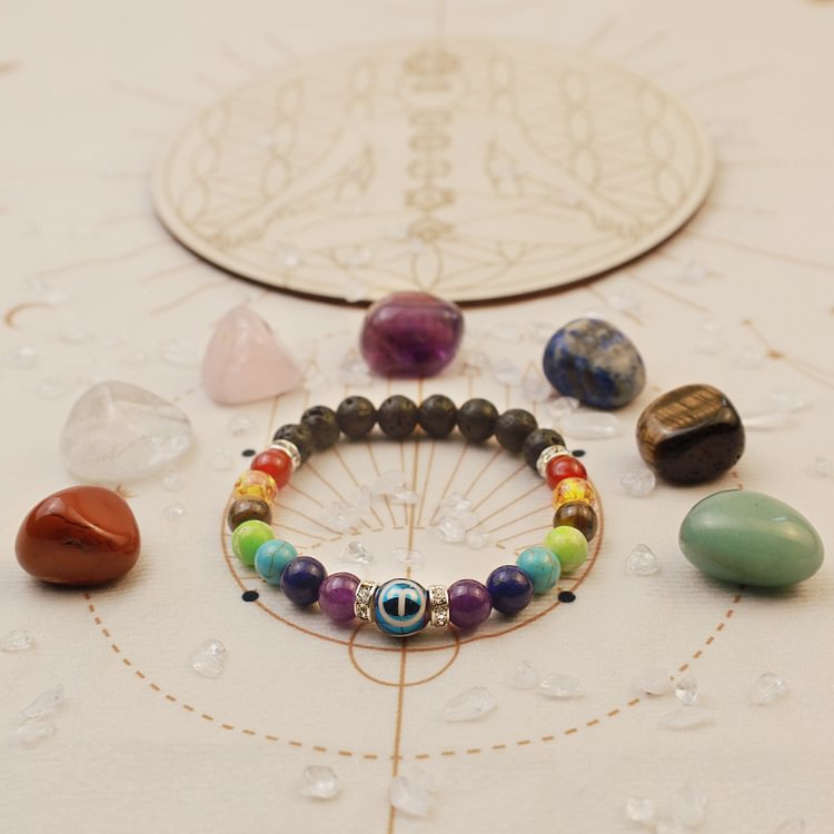 Chakra Twelve Zodiac Bracelet