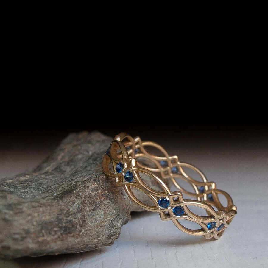 "Eternal Love" Creative Sapphire Ring