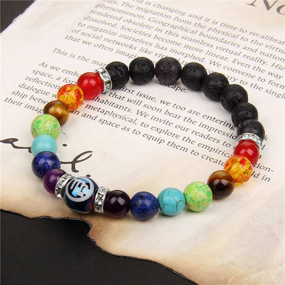 Chakra Twelve Zodiac Bracelet