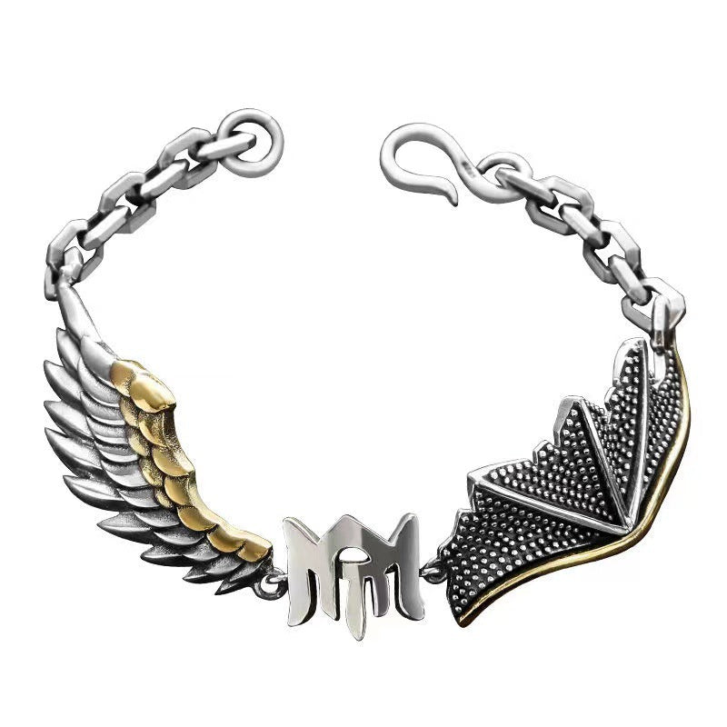 Men's Angel Devil Wing Bracelet