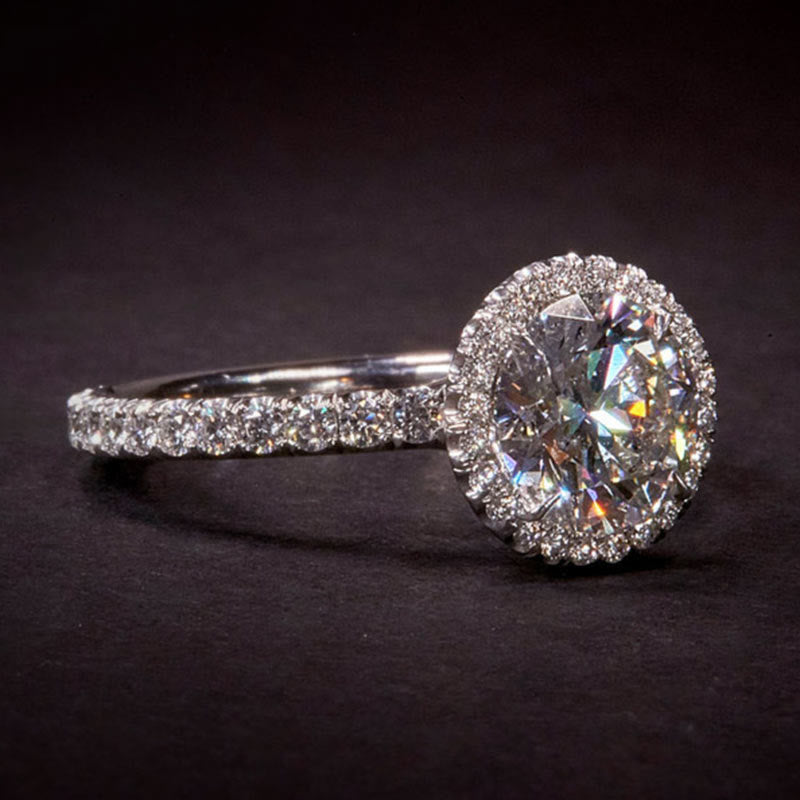 Antique Cushion Cut Engagement Ring