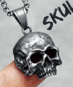 Skull Motorcycle Style Pendant for Men