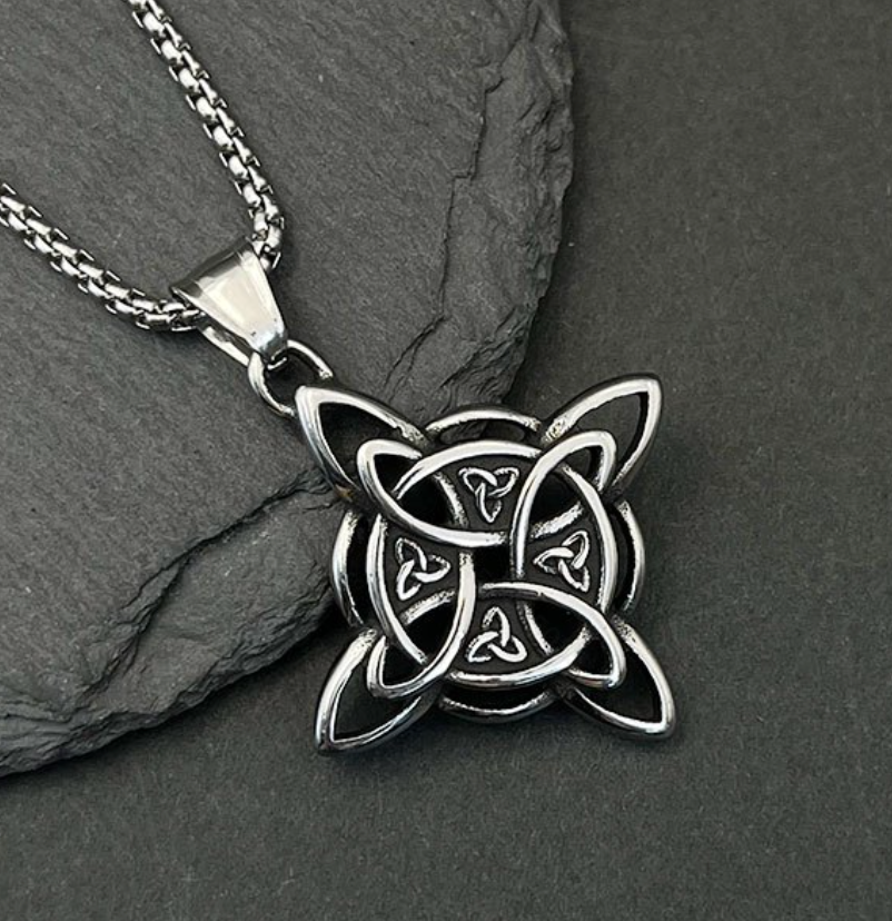 Viking Celtic Knot Pendant Necklace