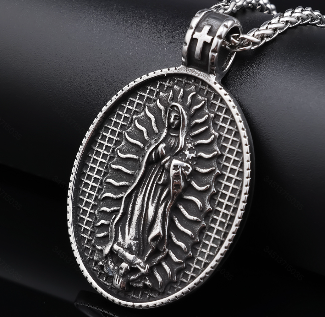 1pc Stainless Steel Pendant Necklace