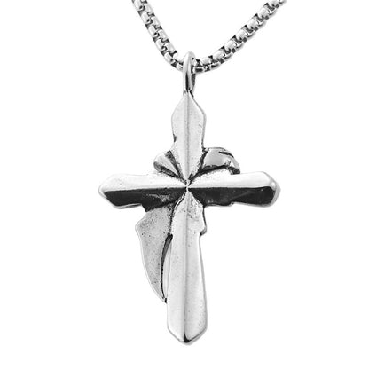 Cross-shaped Retro Trendy Men's Pendant