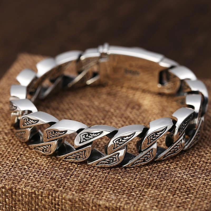 Men's Retro Prong Totem Bracelet