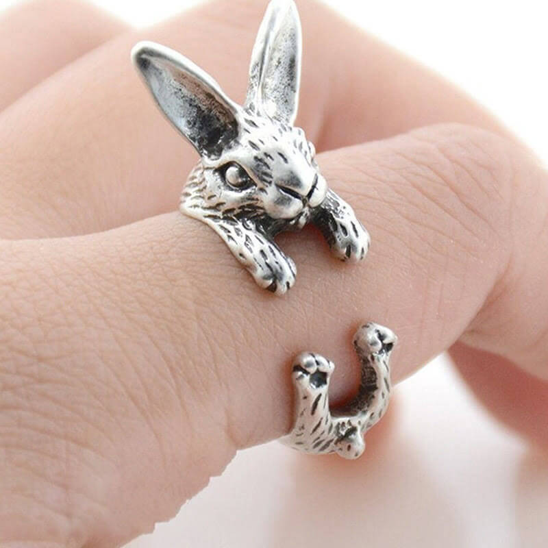 Adorable Forest Rabbit Adjustable Ring