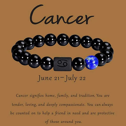 Obsidian Zodiac Lucky Bracelet