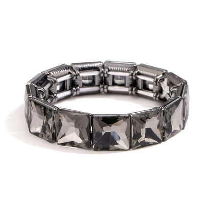 Women's Cubic Rhinestone Stretchy Bracelet