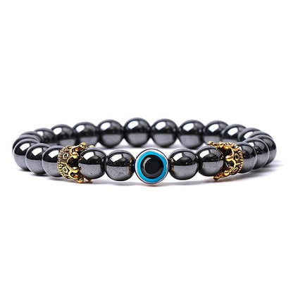 Turquoise With Evil Eye Protection Bracelet