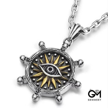 Eye of God New Niche Design High-end Necklace Pendant