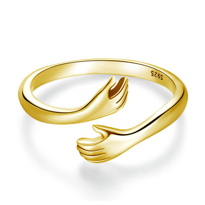 Hug To Show Love - Character Couple Ring