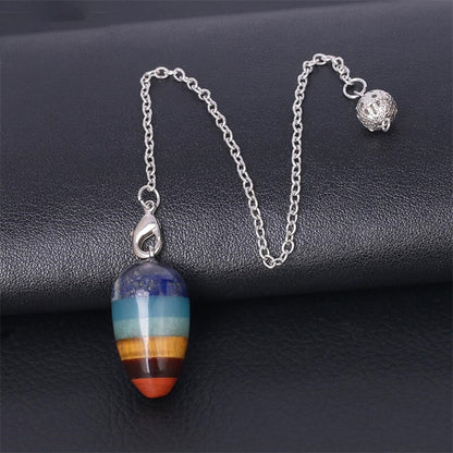 Fashion Small Gyro Oval Egg Spirit Pendant