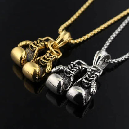 Be Brave - Boxing Gloves Necklace