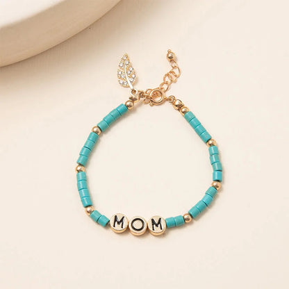 "For Mom"- Green Aventurine Wealth Bracelet