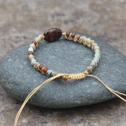 Double Woven String Yoga Bracelet