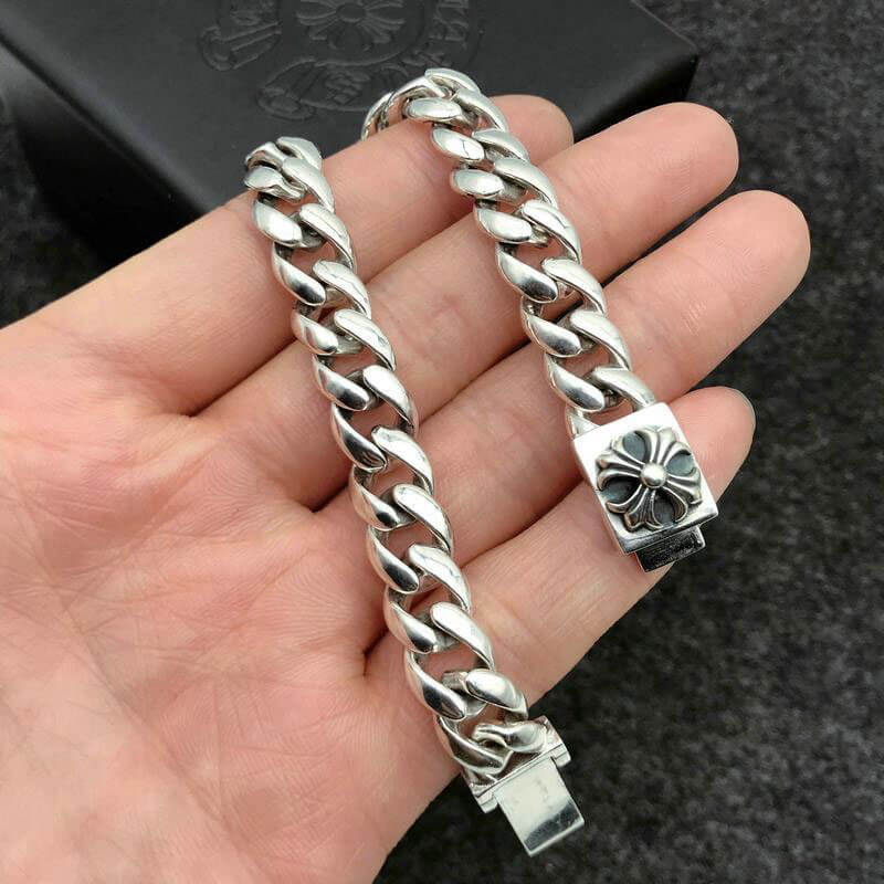 Men's S925 Cross Totem Retro Bracelet