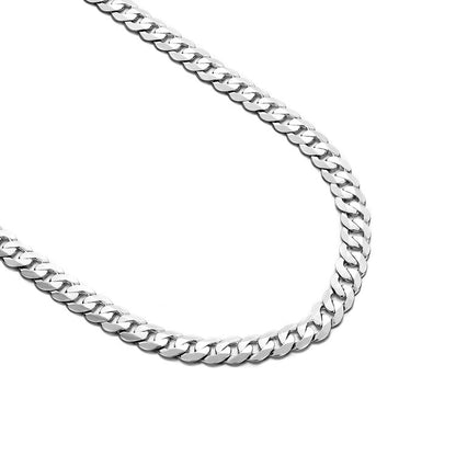 Sterling Silver Cuban Chains-9MM