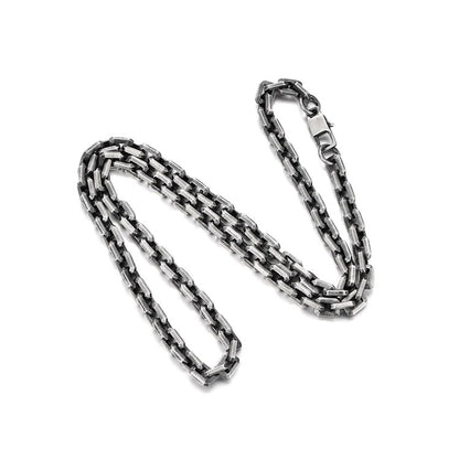 Simple Stackable Sterling Silver Chains-6MM