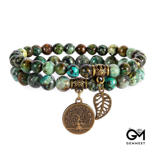 African Turquoise Transformation Bracelet