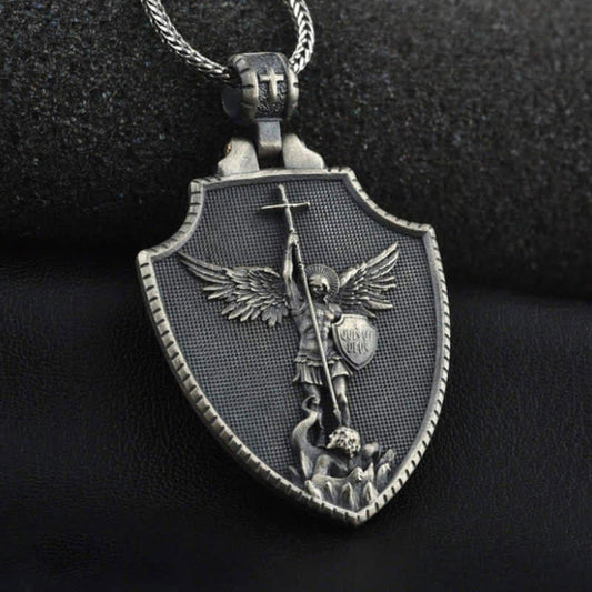 Mariners and Military Micharl's Archangel Necklace