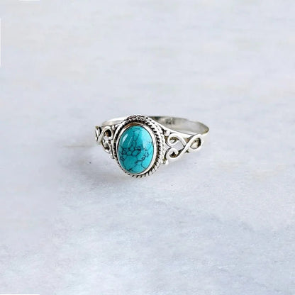 Green Turquoise Ring